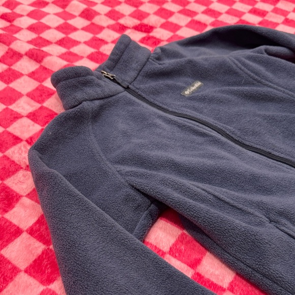 Columbia Dark Blue Full-Zip Fleece Jacket - Picture 3 of 6